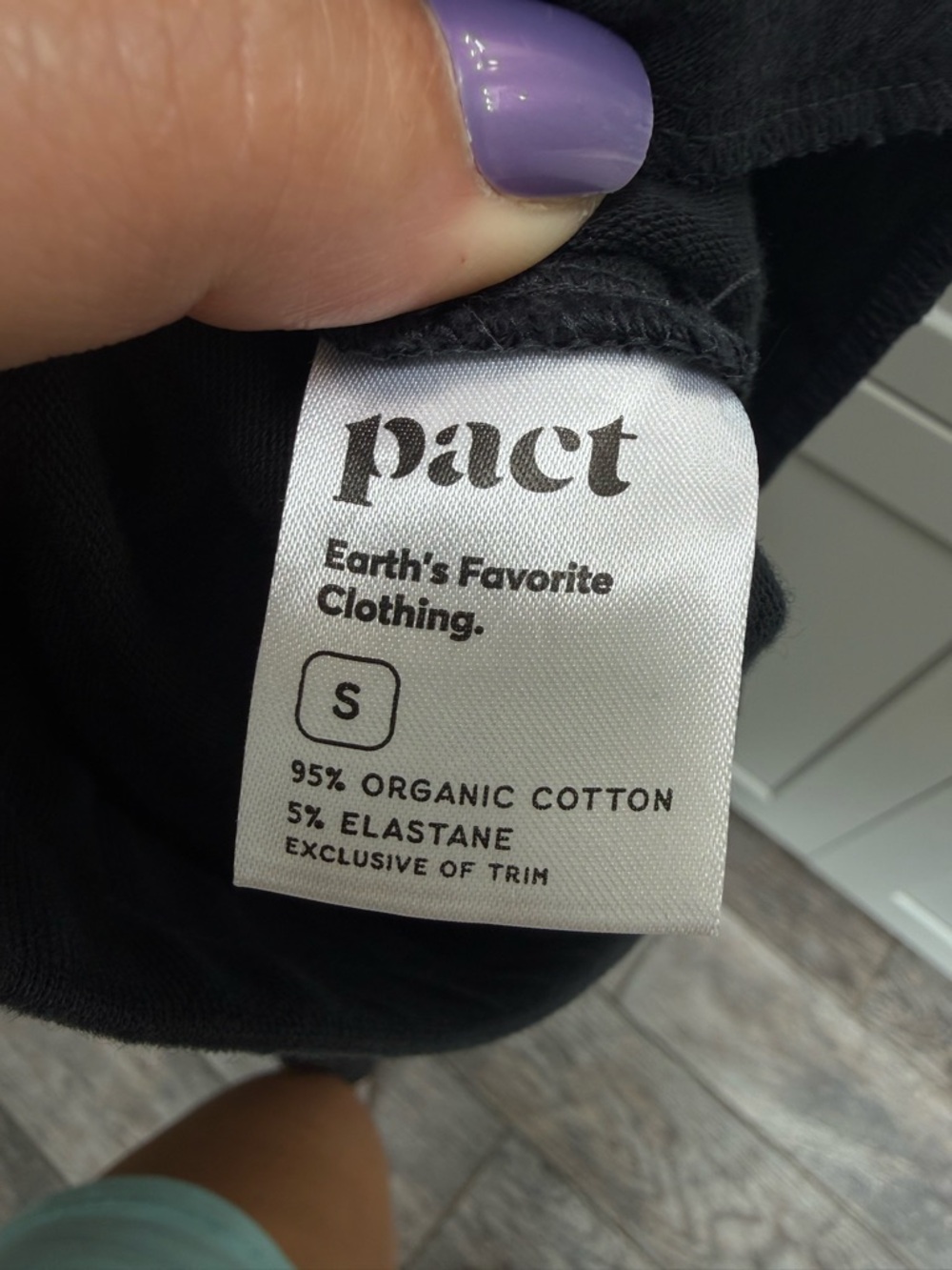 Pact organic cloudknit wide leg szSmall - Picture 11 of 14